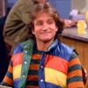 Robin williams blue puffer vest
