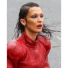 Ruby rossdale leather jacket red