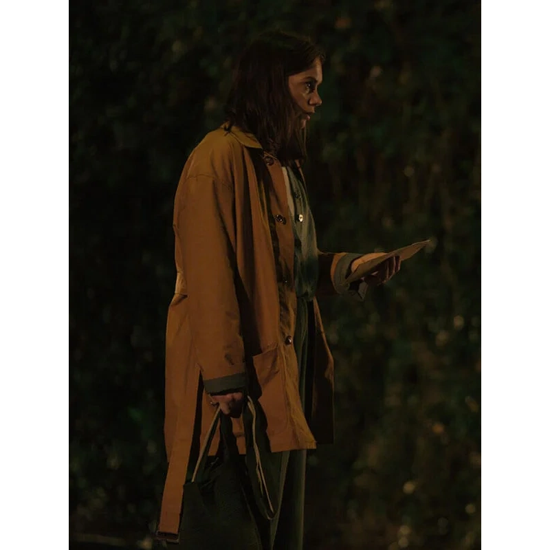 Ruth wilson yellow coat