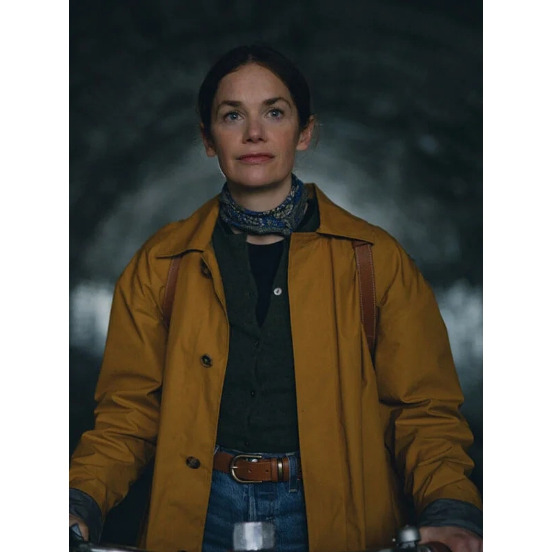 Ruth wilson yellow cotton coat