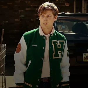 Stranger things jason green varsity jacket