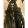 Supergirl lobo brown leather coat