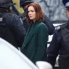 The capture season 3 holliday grainger green coat
