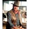 The cowboys leather vest