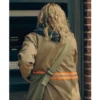 The peripheral brown jacket