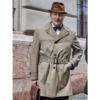 The swedish connection henrik dorsin beige cotton coat