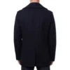 Tom hardy black wool peacoat