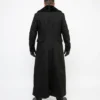 Tom hardy taboo black wool trench coat