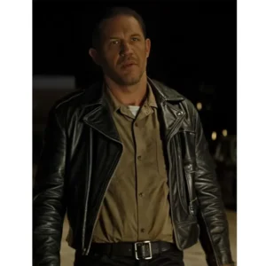 Tom hardy the bikeriders leather jacket