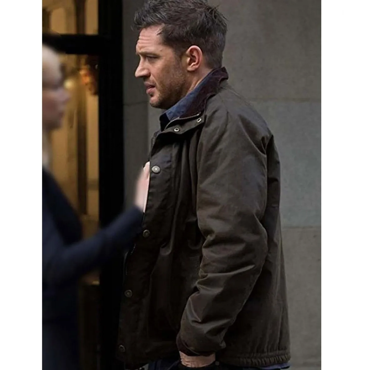 Tom hardy venom 2 brown jacket