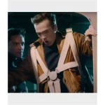 Wolves of War Jackson Bews Brown Leather Jacket
