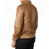 Wolves of war jackson bews brown leather jacket