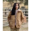 Yellowstone monica dutton s02 tan jacket