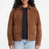 Adults s01 brown suede jacket