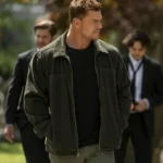 Reacher Season 4 Alan Ritchson Olive Green Jacket