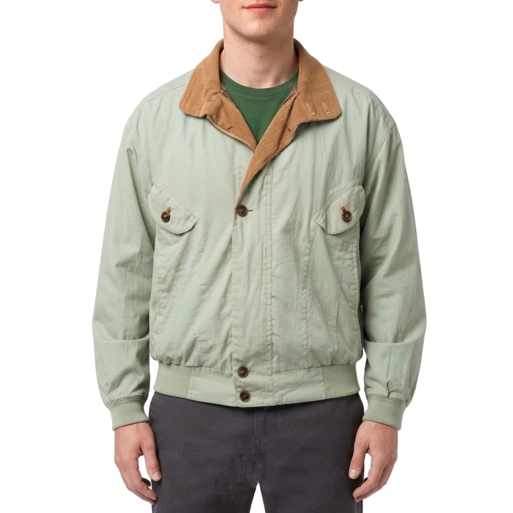 Aml ameen beige cotton jacket