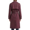 Anna pigeon burgundy coat