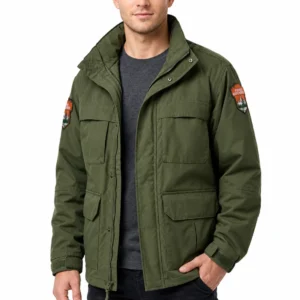 Anna pigeon green jacket