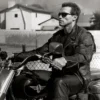 Arnold schwarzenegger leather jacket