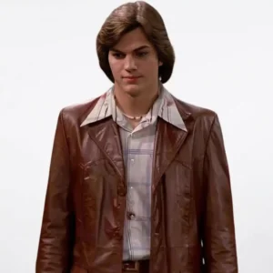 Ashton kutcher brown jacket