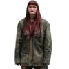 Auguste black leather jacket