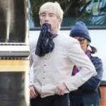 Crime 101 Barry Keoghan White Leather Jacket