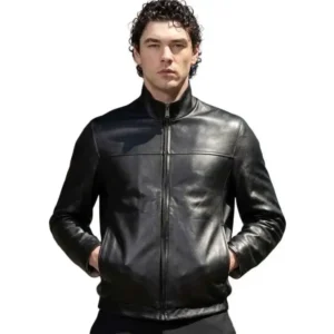 Belmont cameli leather jacket