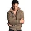 Belmont cameli suede jacket