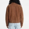 Billie s01 brown suede jacket