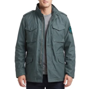Boyhood green cotton jacket