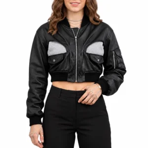 Brave new world leather jacket