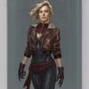 Captain marvel cropped jacket