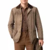 Charles ingalls brown cotton jacket