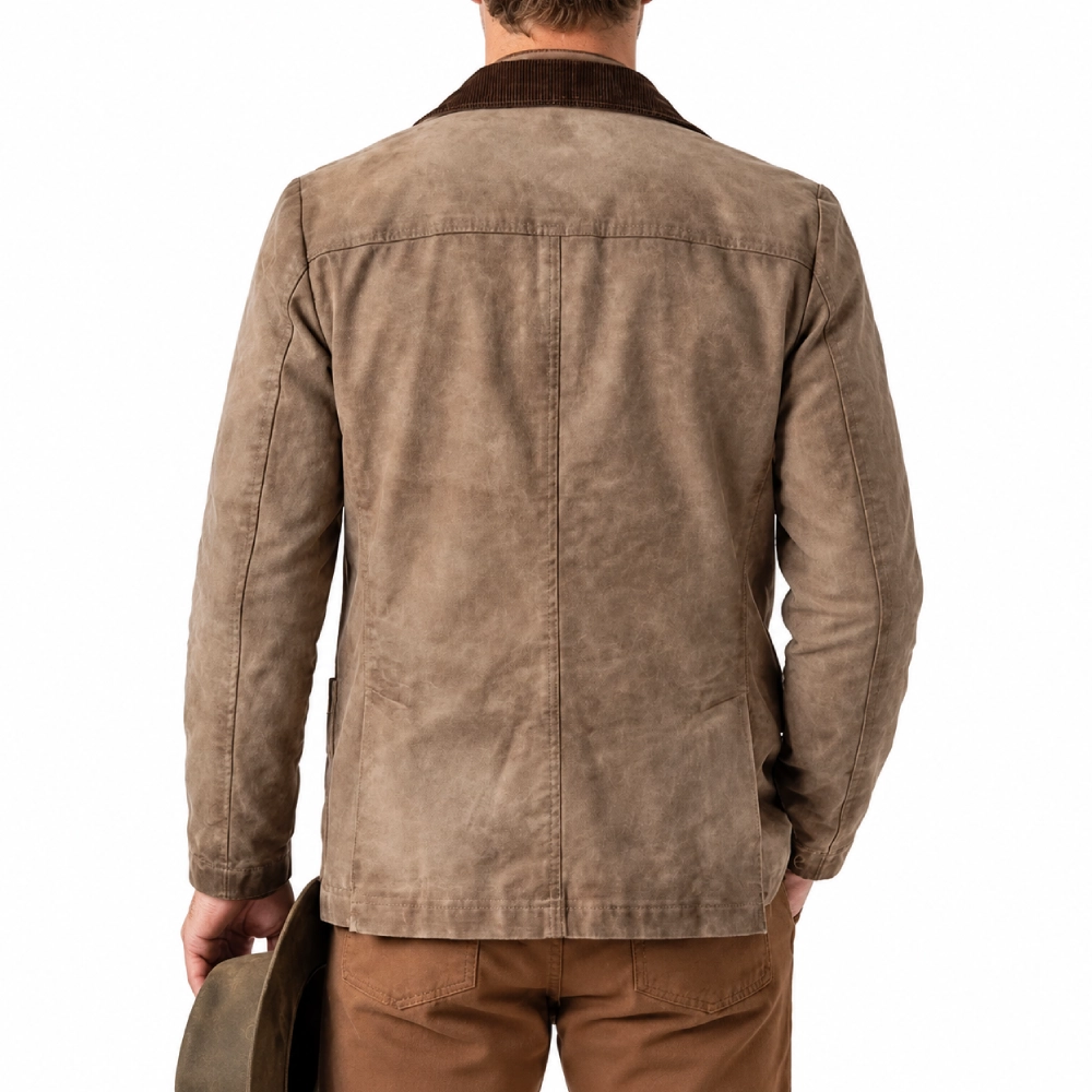 Charles ingalls cotton brown jacket
