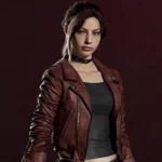 Resident Evil Code Veronica Claire Redfield Leather Jacket