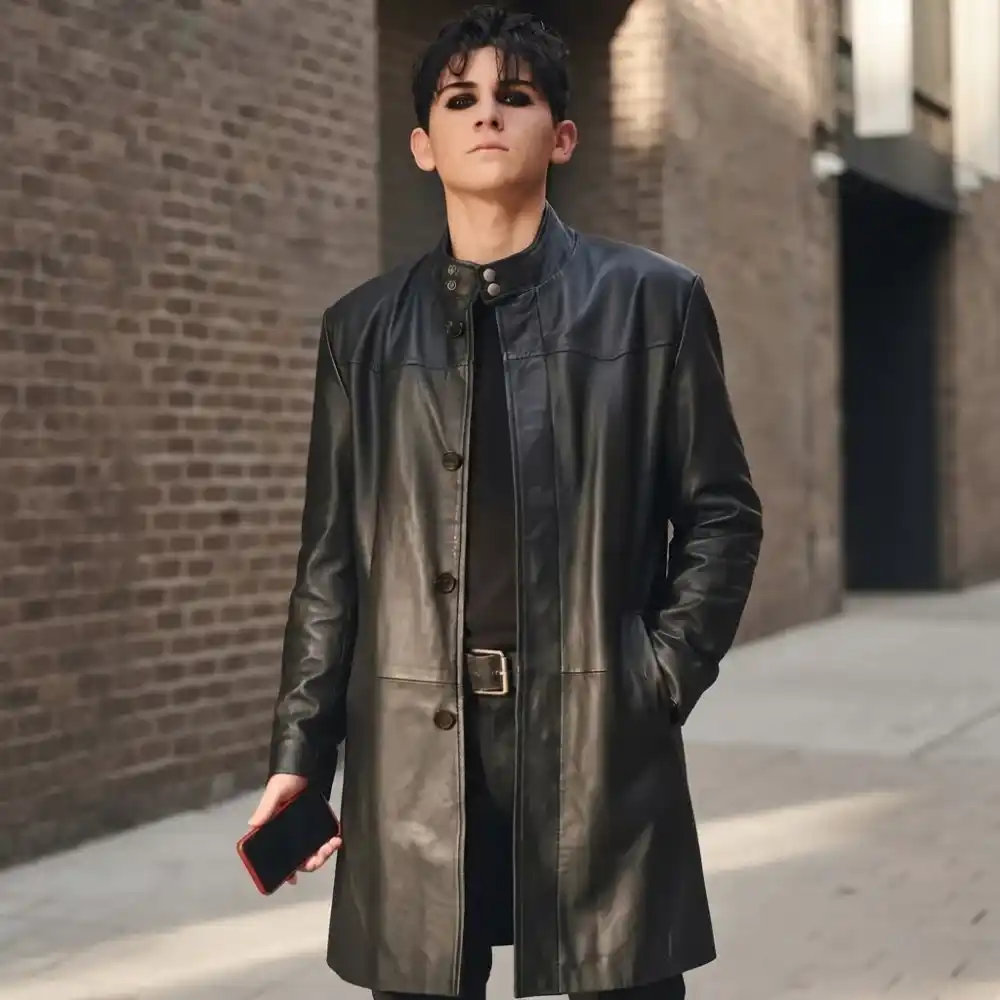 Cooper turner leather coat