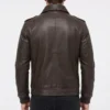 Cosmo carboni black leather jacket
