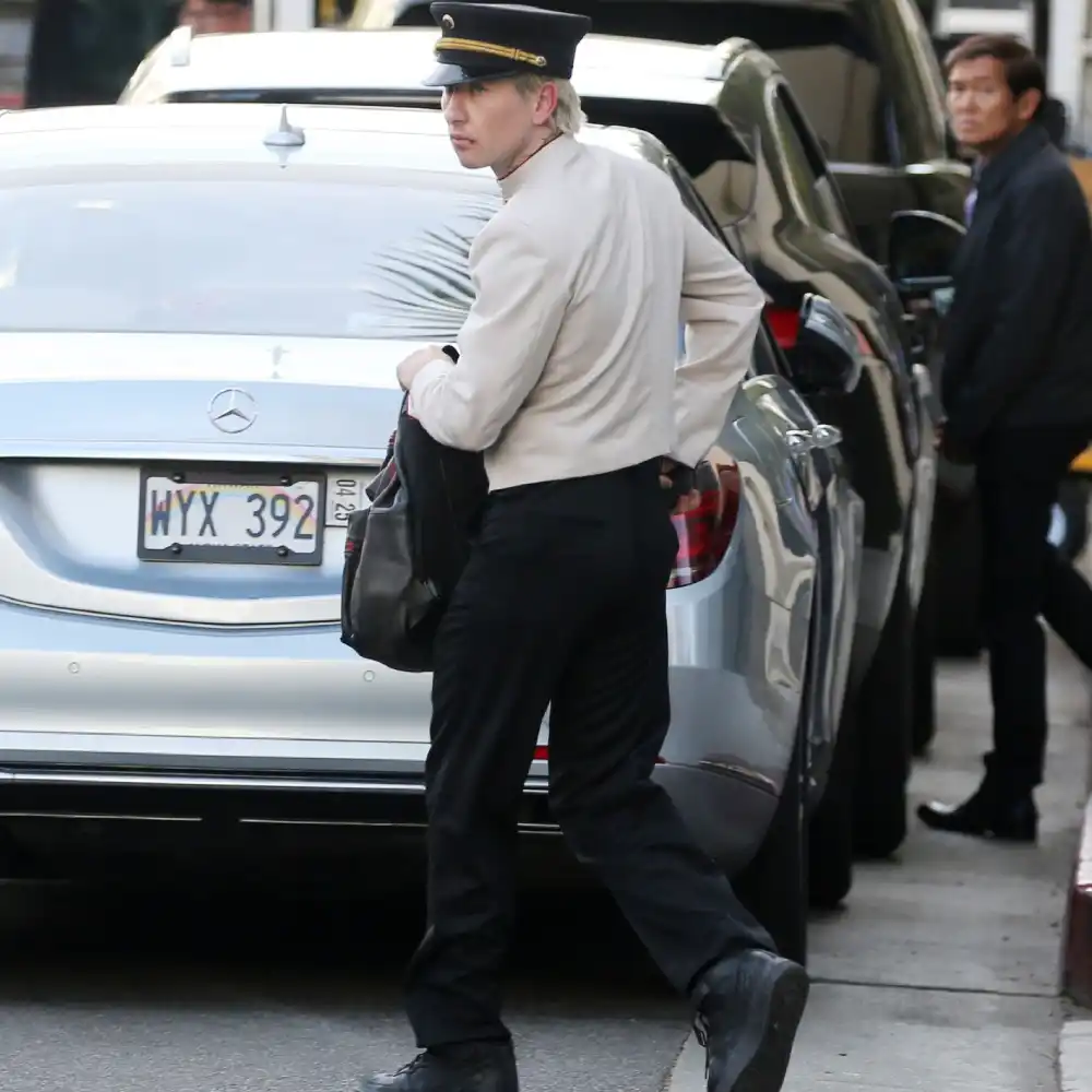 Crime 101 white jacket