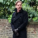 The Runner Damian Lewis Black Trench Coat