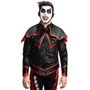 Danhausen black satin jacket