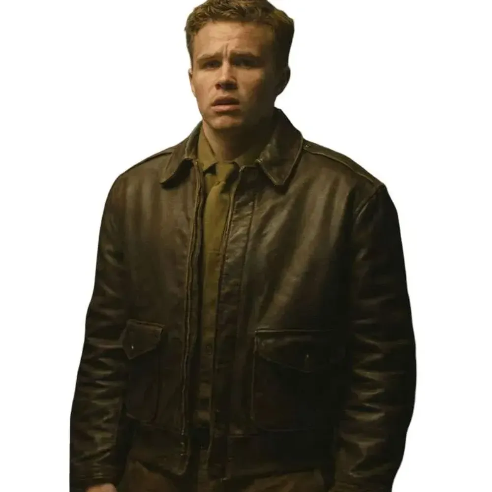 Daniel fee leather jacket