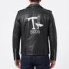 Danny zuko black leather jacket