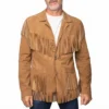 Easy rider suede fringe jacket