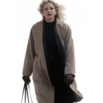 The Miniature Wife Elizabeth Banks Beige Wool Coat