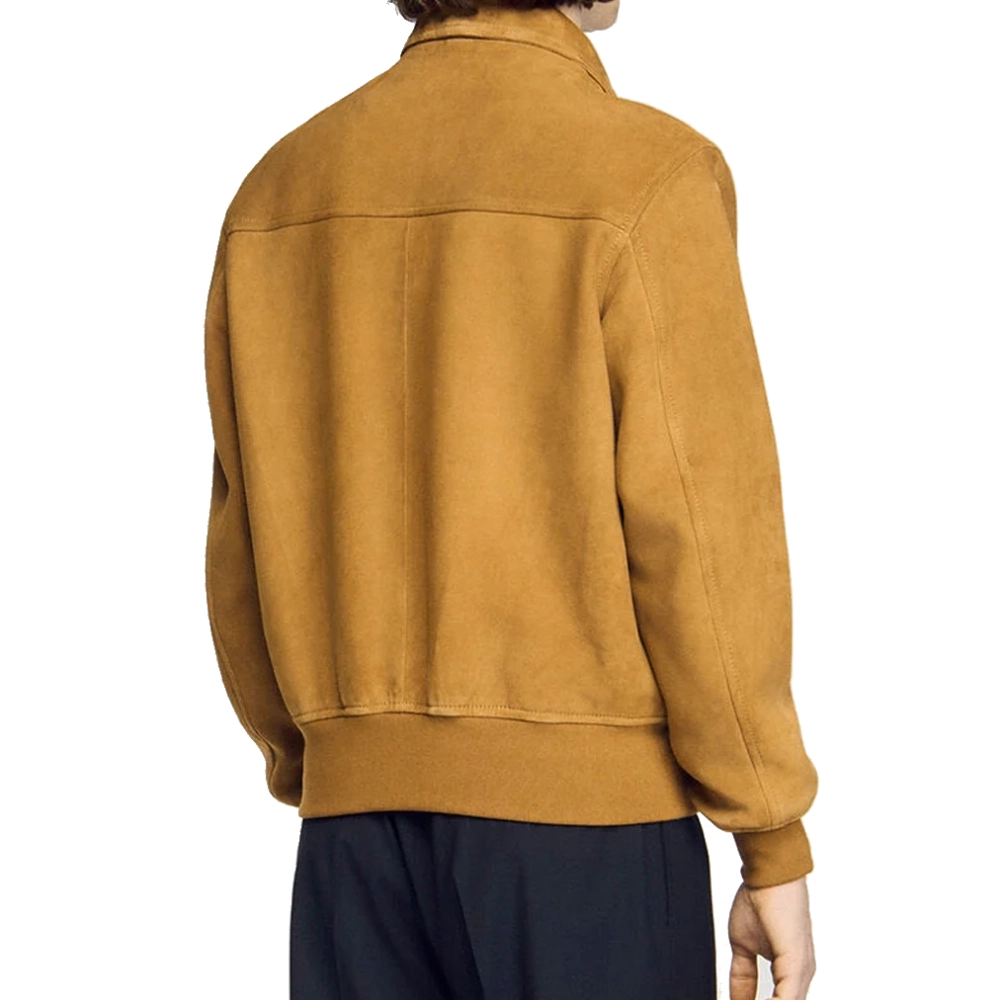 Euphoria s03 yellow leather jacket
