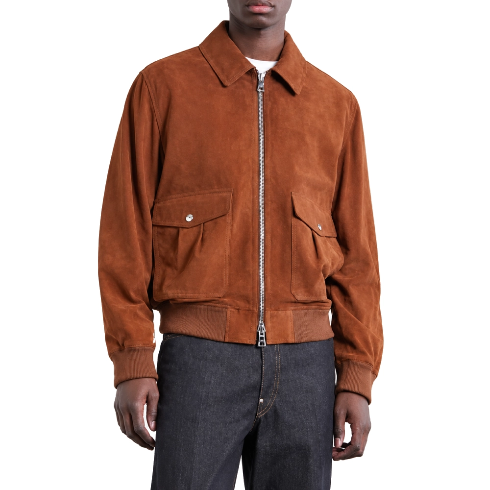 George russell suede leather jacket