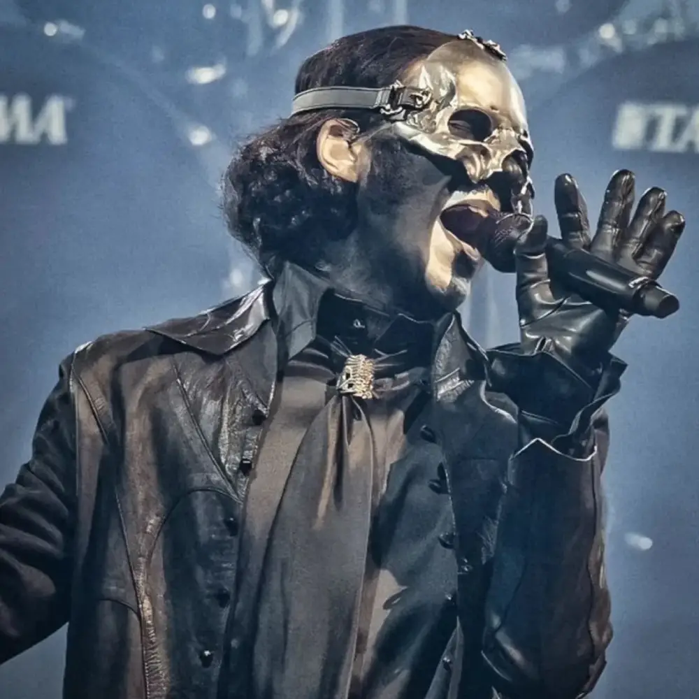 Ghost band papa v leather jacket
