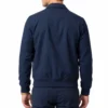 Glen powell blue bomber jacket