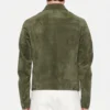 Glen powell green trucker jacket