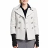 Gwen stacy wool peacoat